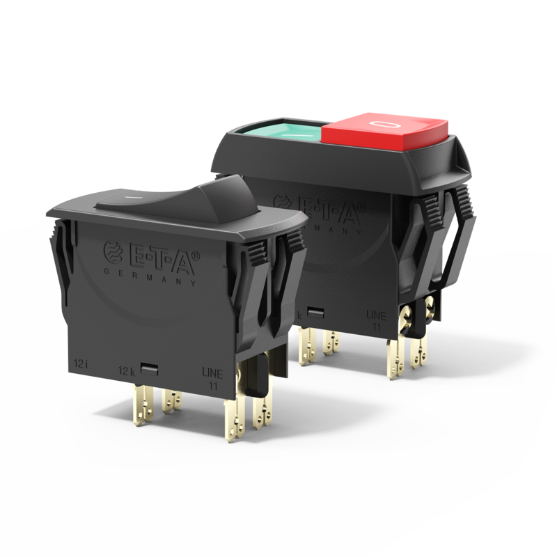 Typ 3120-N von E-T-A: Der thermische Kombi-Schutzschalter Typ 3120-N...-....T1-...